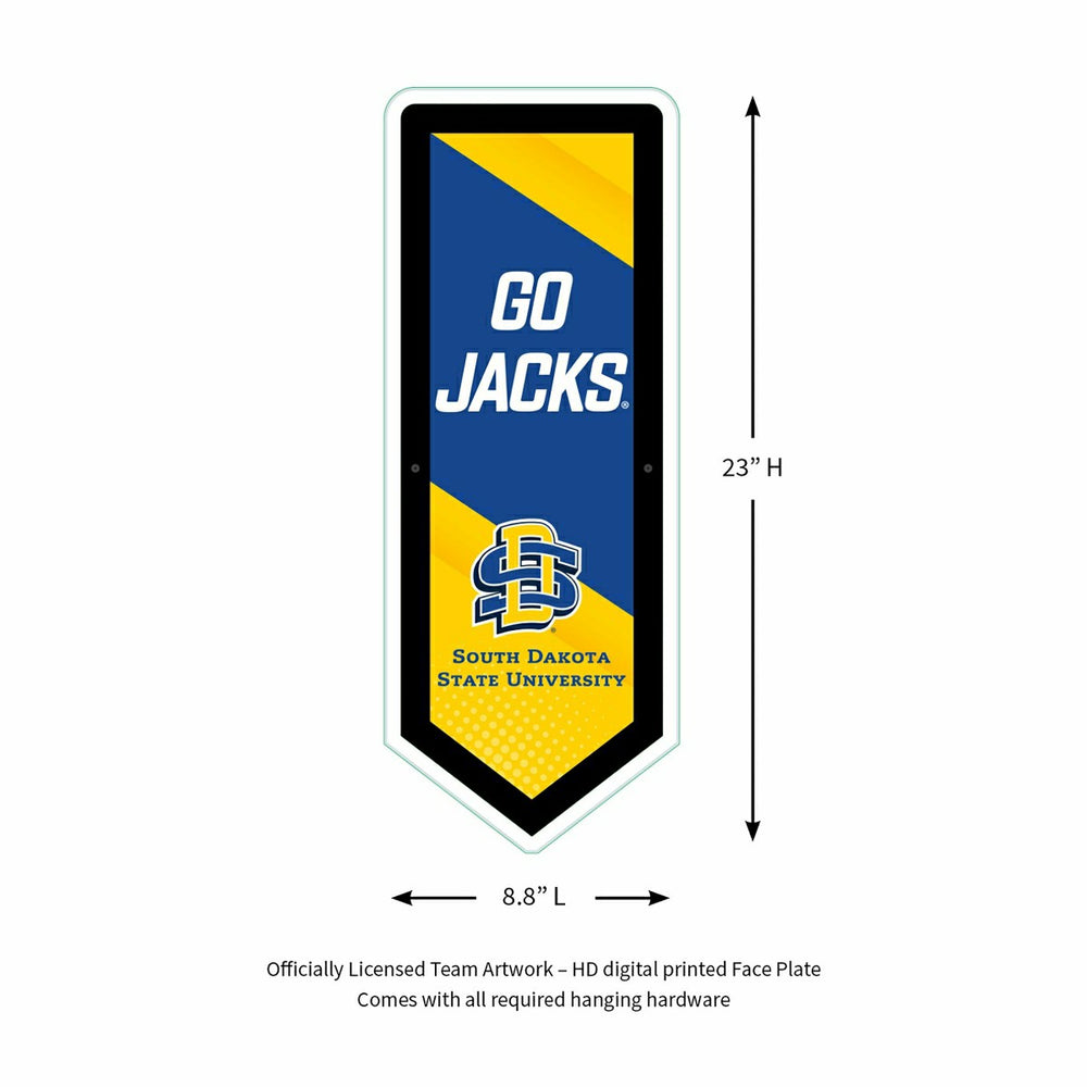LED Wall Decor, Pennant, South Dakota State University