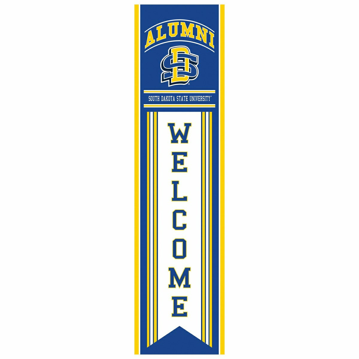 South Dakota State University Alumni Single Sided Large Leaner, 46"