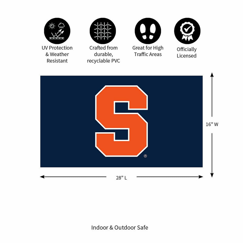 Full Color PVC Mat, 16" x 28", Syracuse University