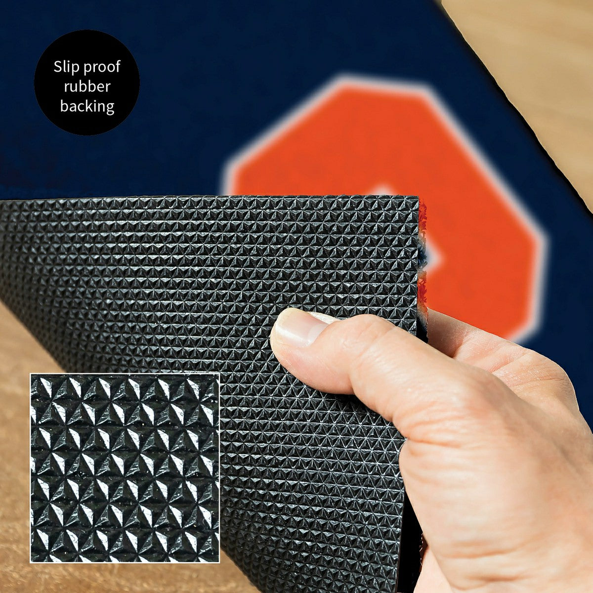 Full Color PVC Mat, 16" x 28", Syracuse University