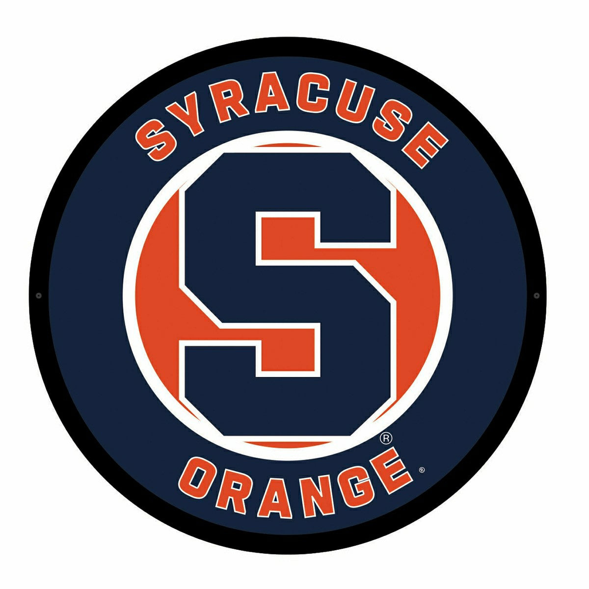 LED Wall Decor, Round, Syracuse University