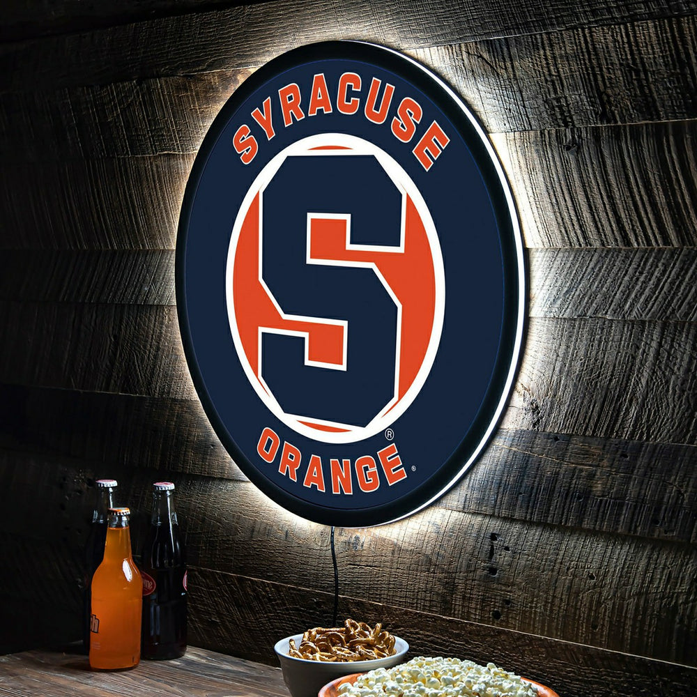 LED Wall Decor, Round, Syracuse University