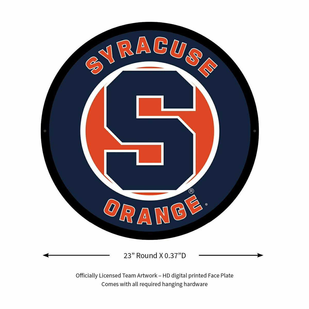 LED Wall Decor, Round, Syracuse University
