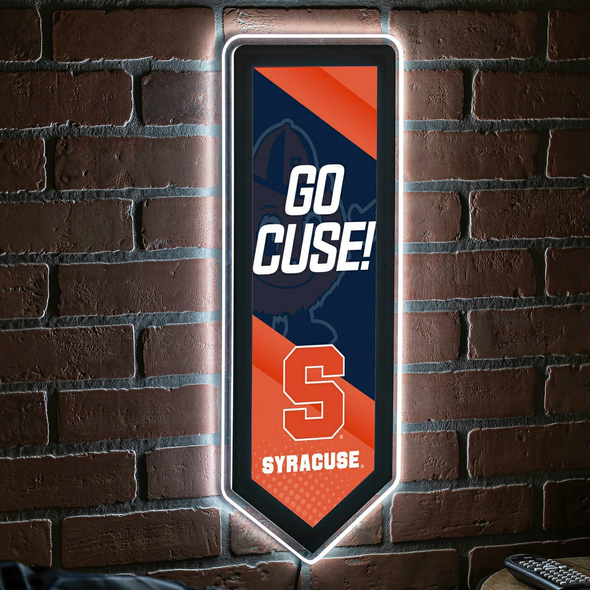 LED Wall Decor, Pennant, Syracuse University