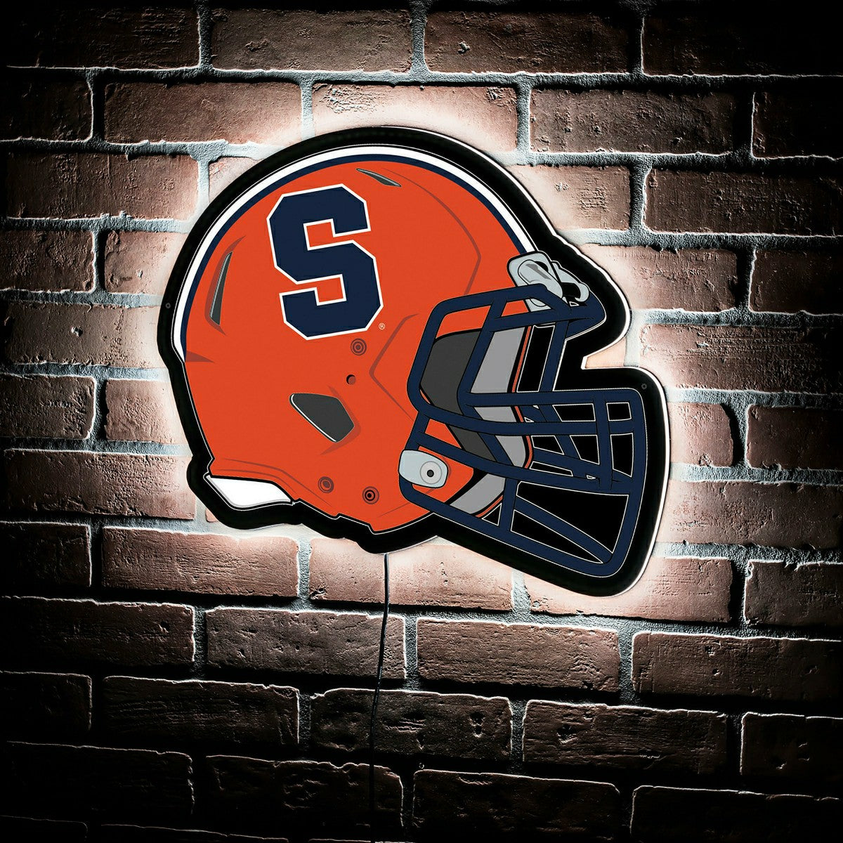 LED Wall Decor, Helmet, Syracuse University