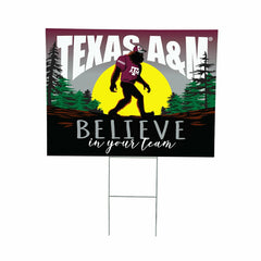 Texas A&M Yard Sign, Bigfoot
