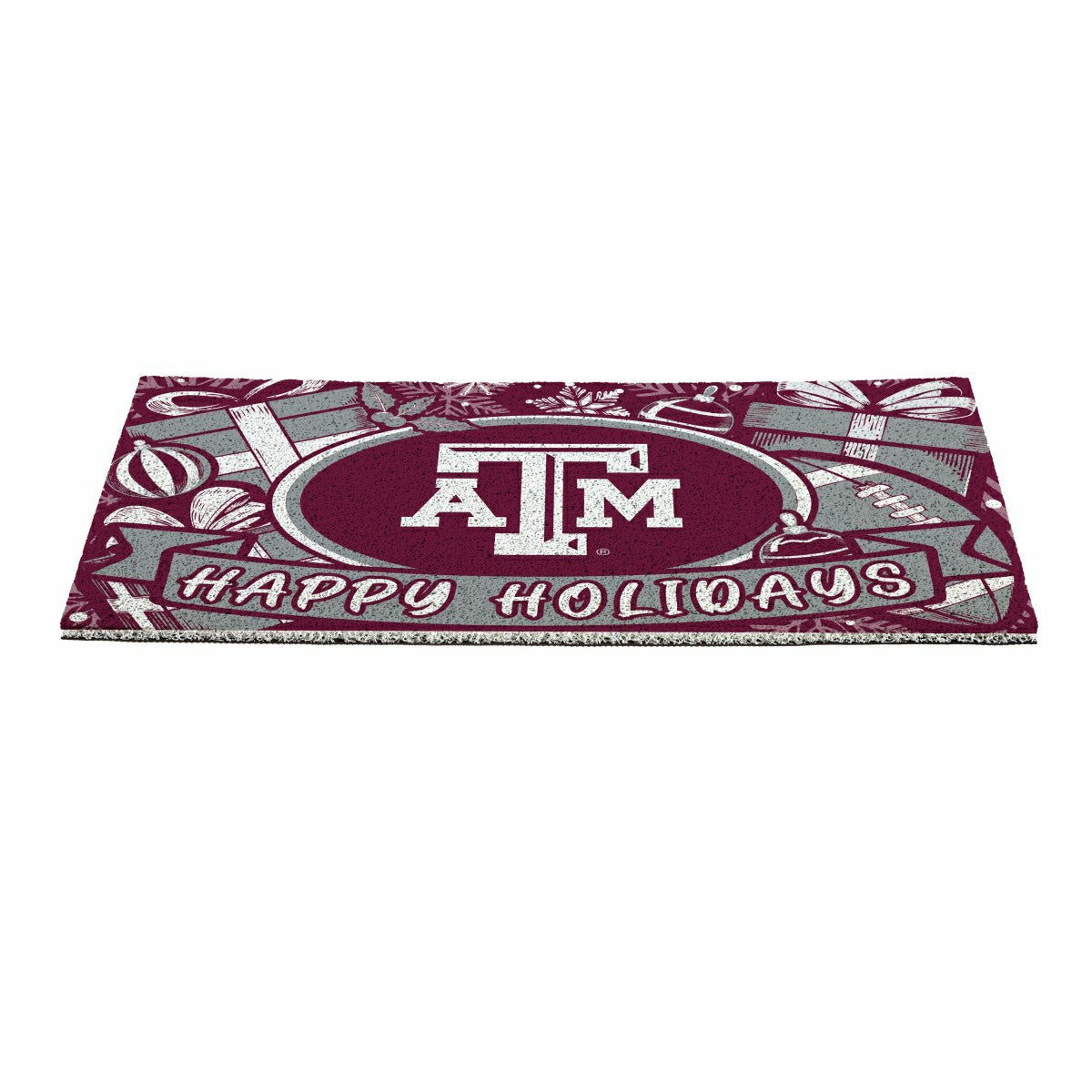 Texas A&M Holiday PVC Mat, 28"x16"