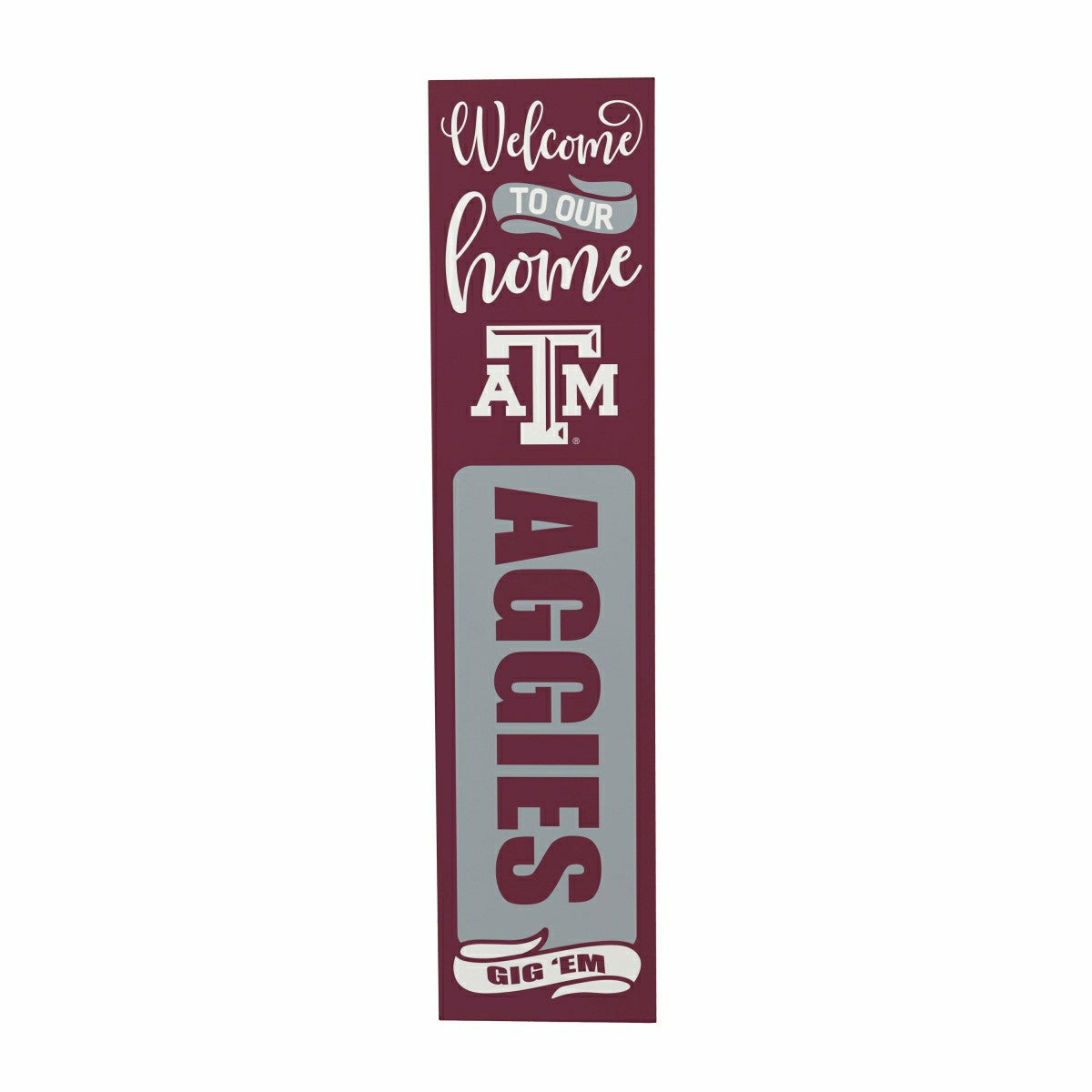 47" Double Sided Leaner, Texas A&M, Halloween