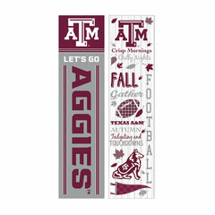 46" Double Sided Leaner, Texas A&M, Fall Seasonal
