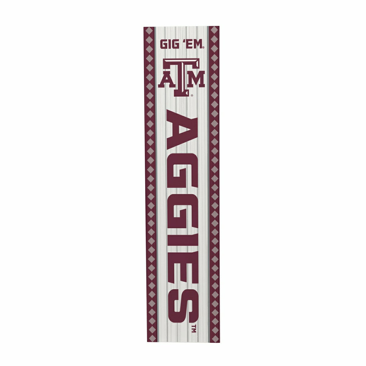 47" Double Sided Leaner, Texas A&M, Christmas