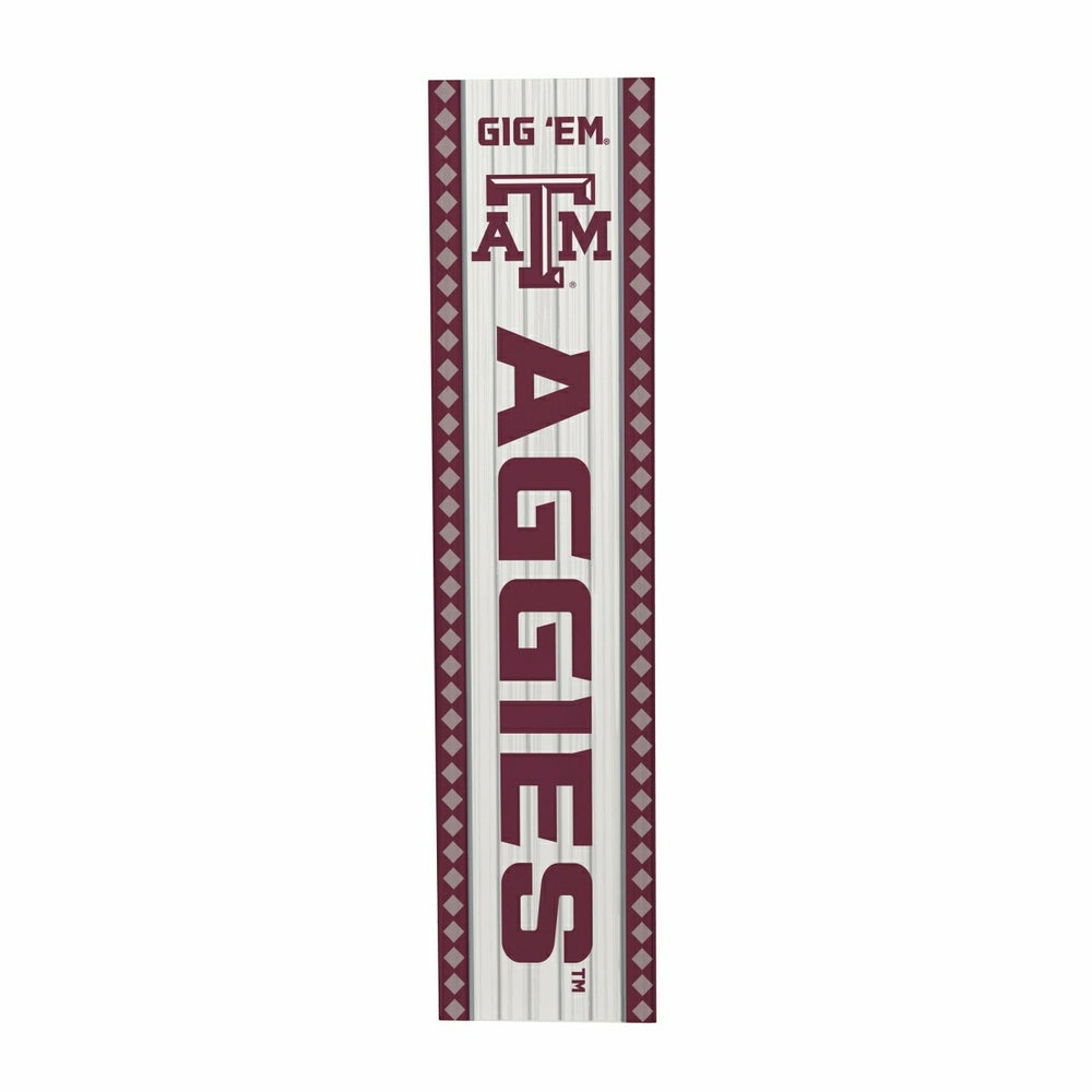 47" Double Sided Leaner, Texas A&M, Christmas