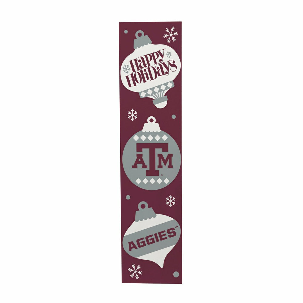 47" Double Sided Leaner, Texas A&M, Christmas