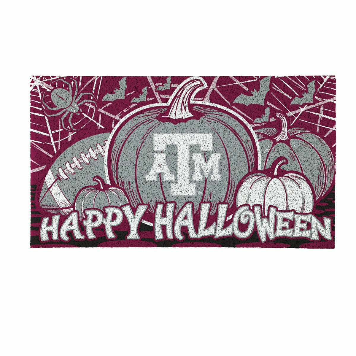 Texas A&M Halloween PVC Mat, 28"x16"