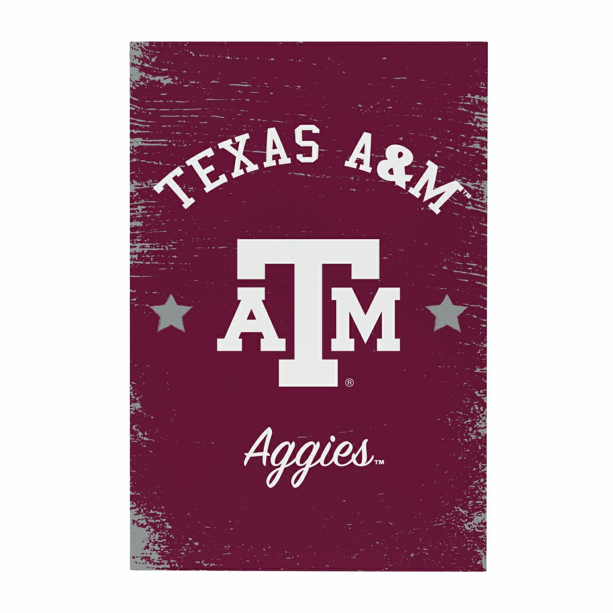 Texas A&M Wood Wall Sign, 16x24