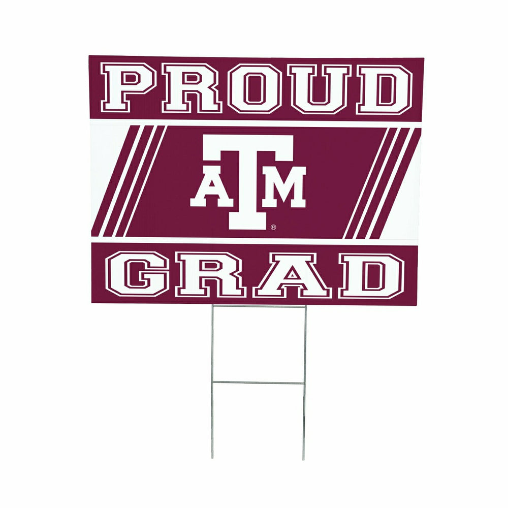 Texas A&M Coroplast Yard Sign Graduate