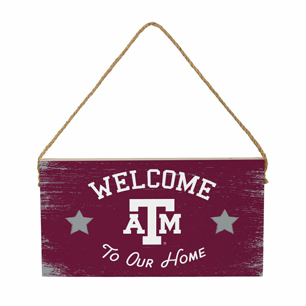 Texas A&M Wood Wall Sign, 6x11