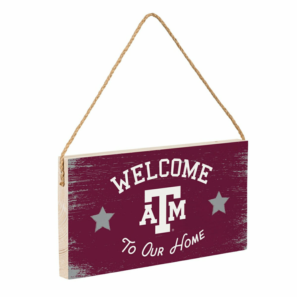 Texas A&M Wood Wall Sign, 6x11