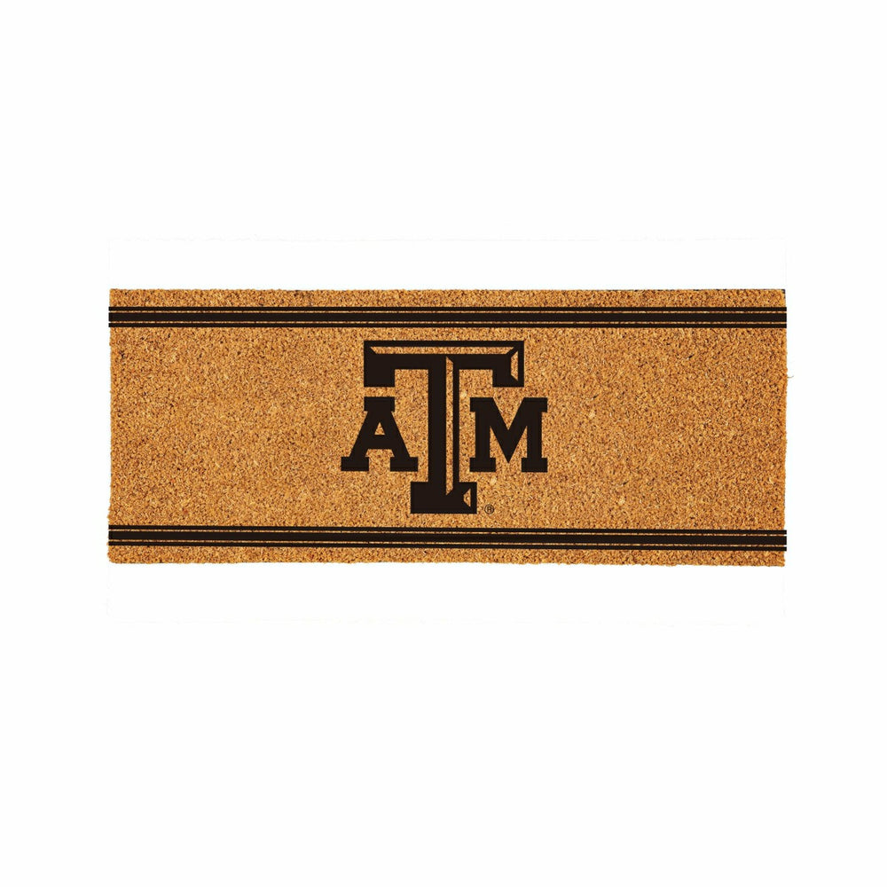 Texas A&M Extra Large One Color Coir Mat, 60"x24"