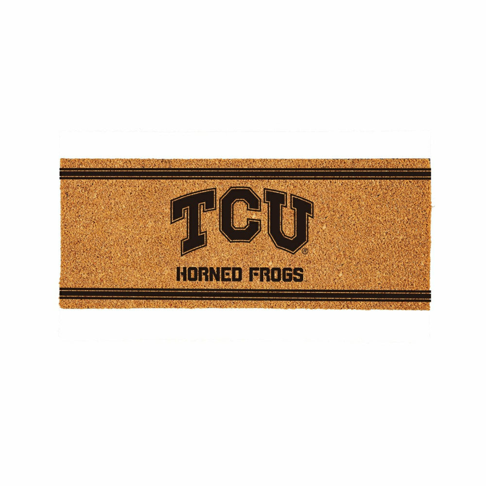 Texas Christian University Extra Large One Color Coir Mat, 60"x24"