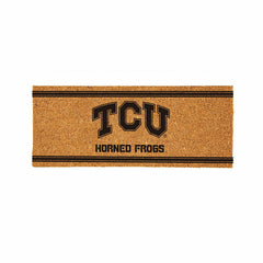 Texas Christian University Extra Large One Color Coir Mat, 60"x24"