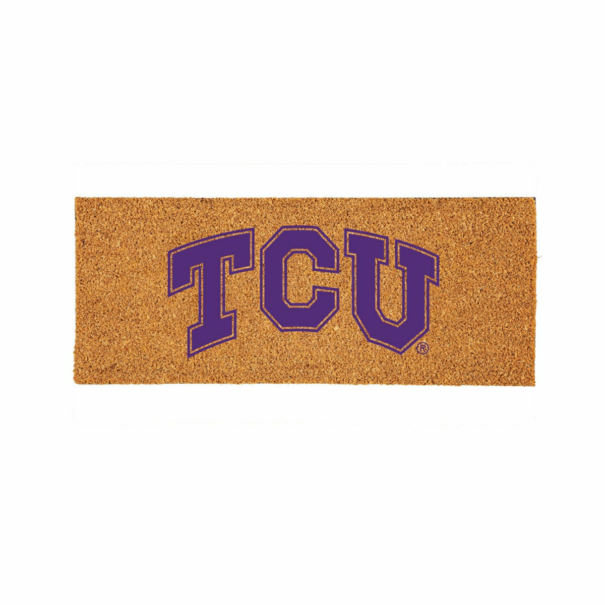 Texas Christian University Extra Large Full Color Coir Mat, 60"x24"