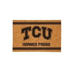 Texas Christian University Large One Color Coir Mat, 36"x24"