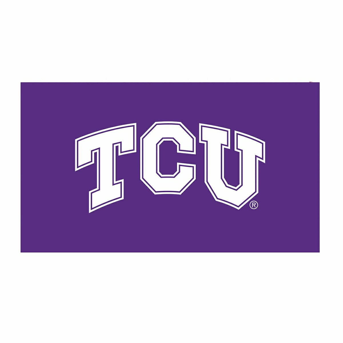 Full Color PVC Mat, 16" x 28", Texas Christian University