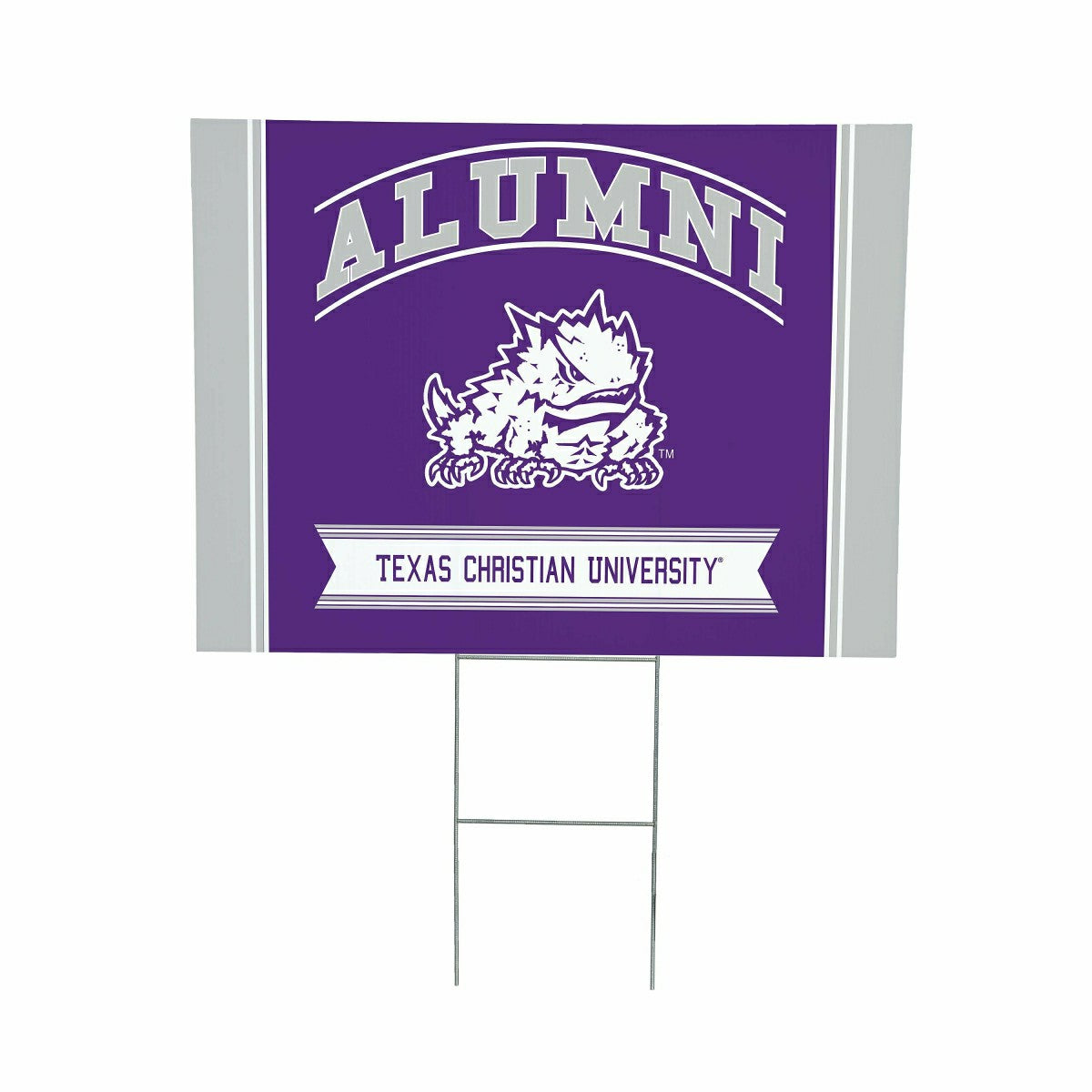 Texas Christian University Coroplast Yard Sign Alumni