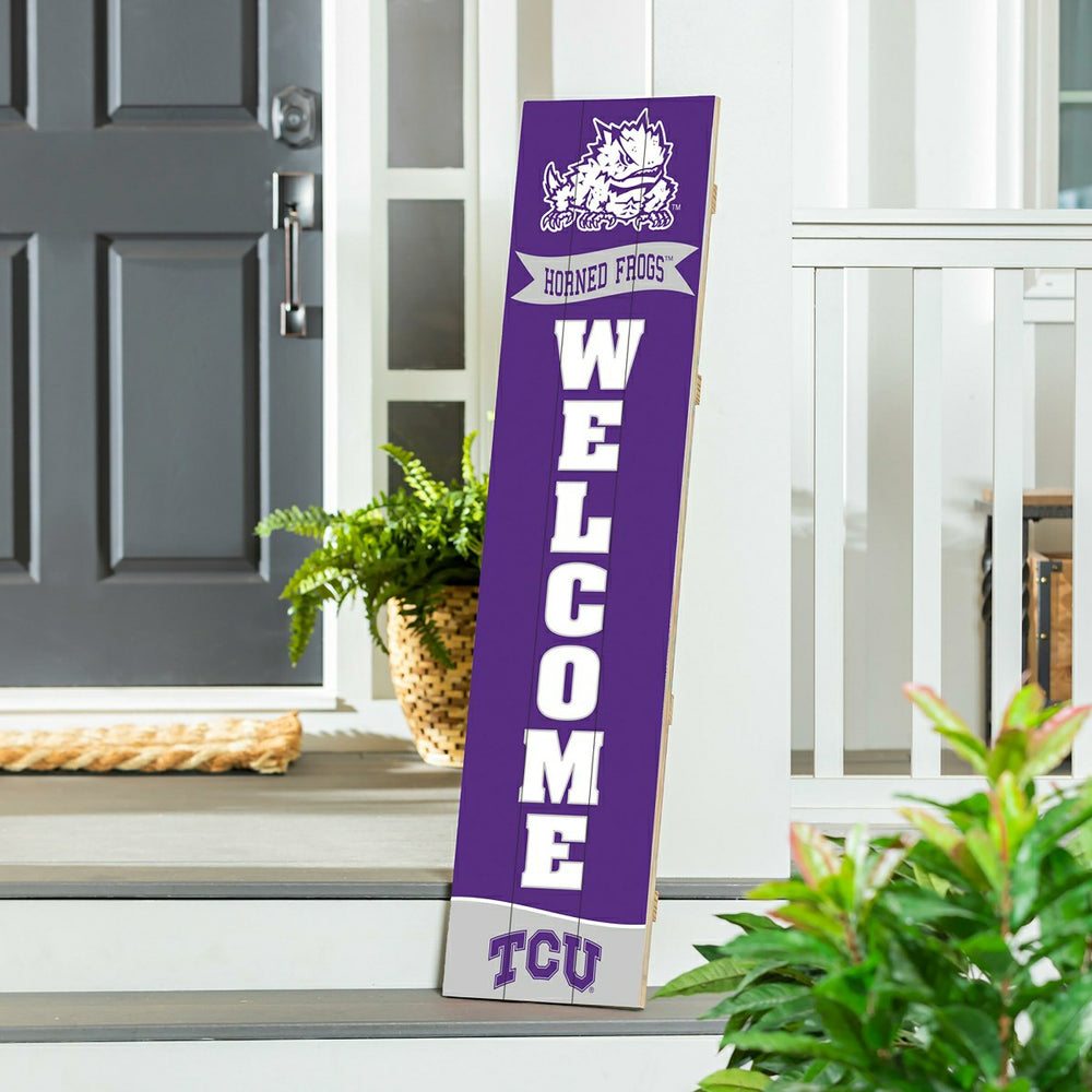 Texas Christian University Large Single Sided Leaner, 46"