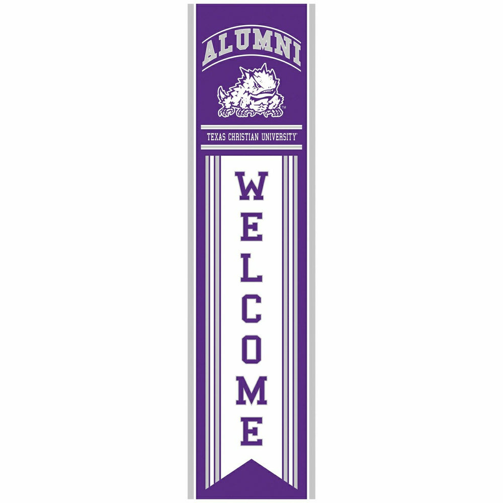 Texas Christian University Alumni Single Sided Large Leaner, 46"