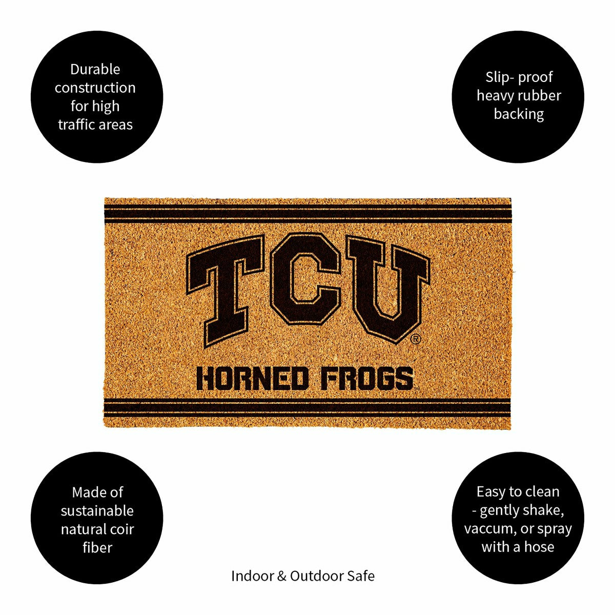 Texas Christian University, Coir Mat 1C