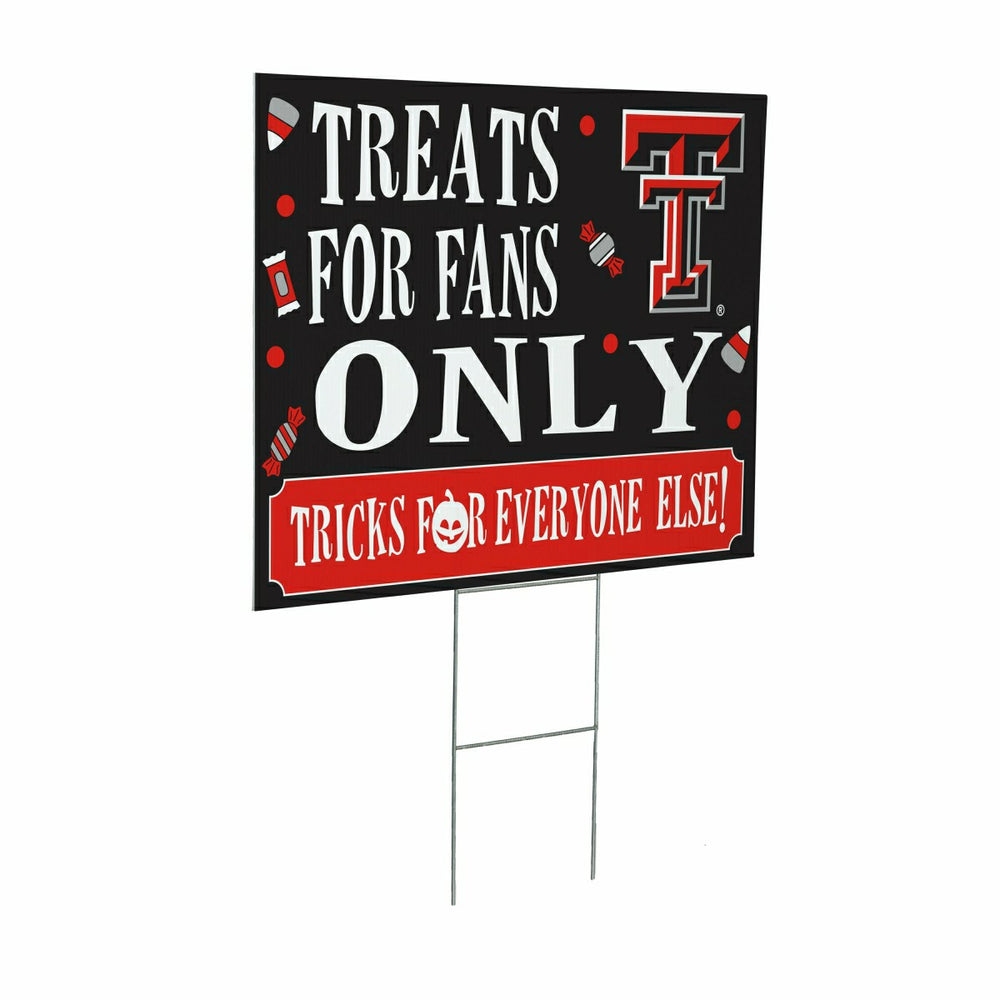 Texas Tech University Yard Sign, Halloween Treats for Fans