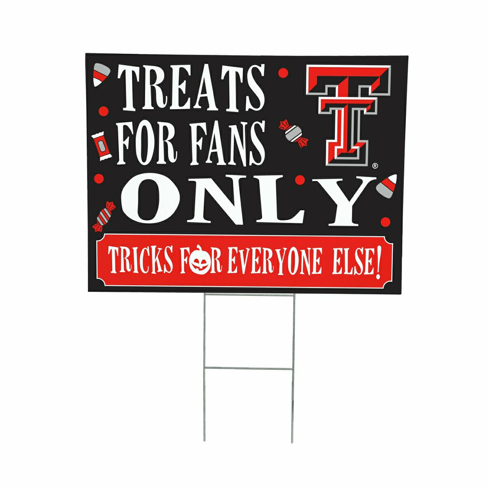 Texas Tech University Yard Sign, Halloween Treats for Fans