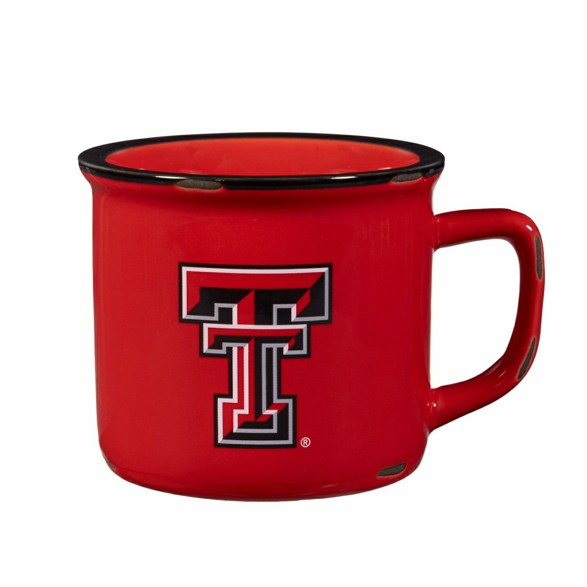 Texas Tech University Ceramic Camp Cup with Enamel Finish, 14oz
