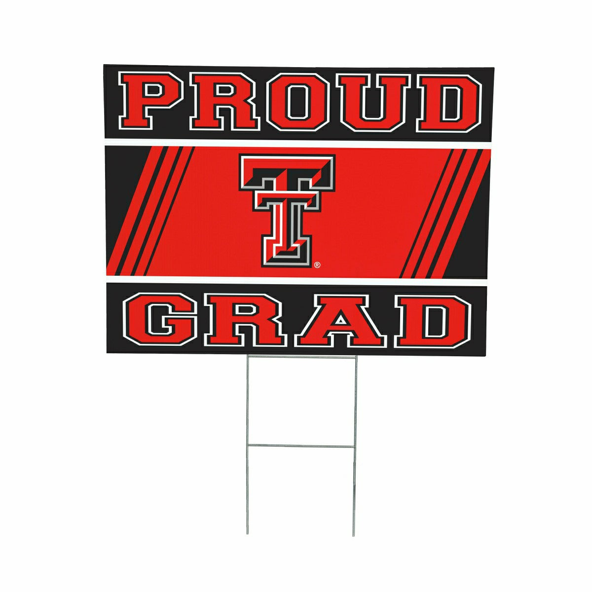 Texas Tech University Coroplast Yard Sign Graduate