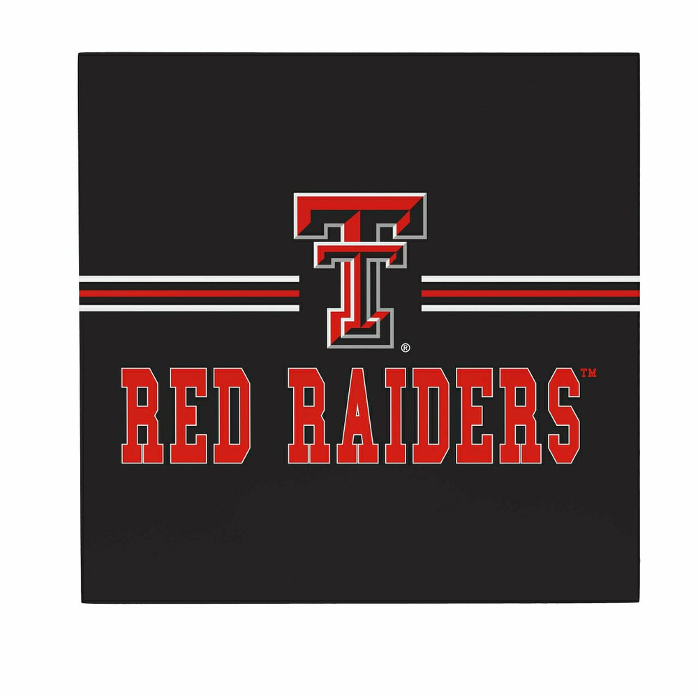 Texas Tech University Wood Wall Sign, 12x12