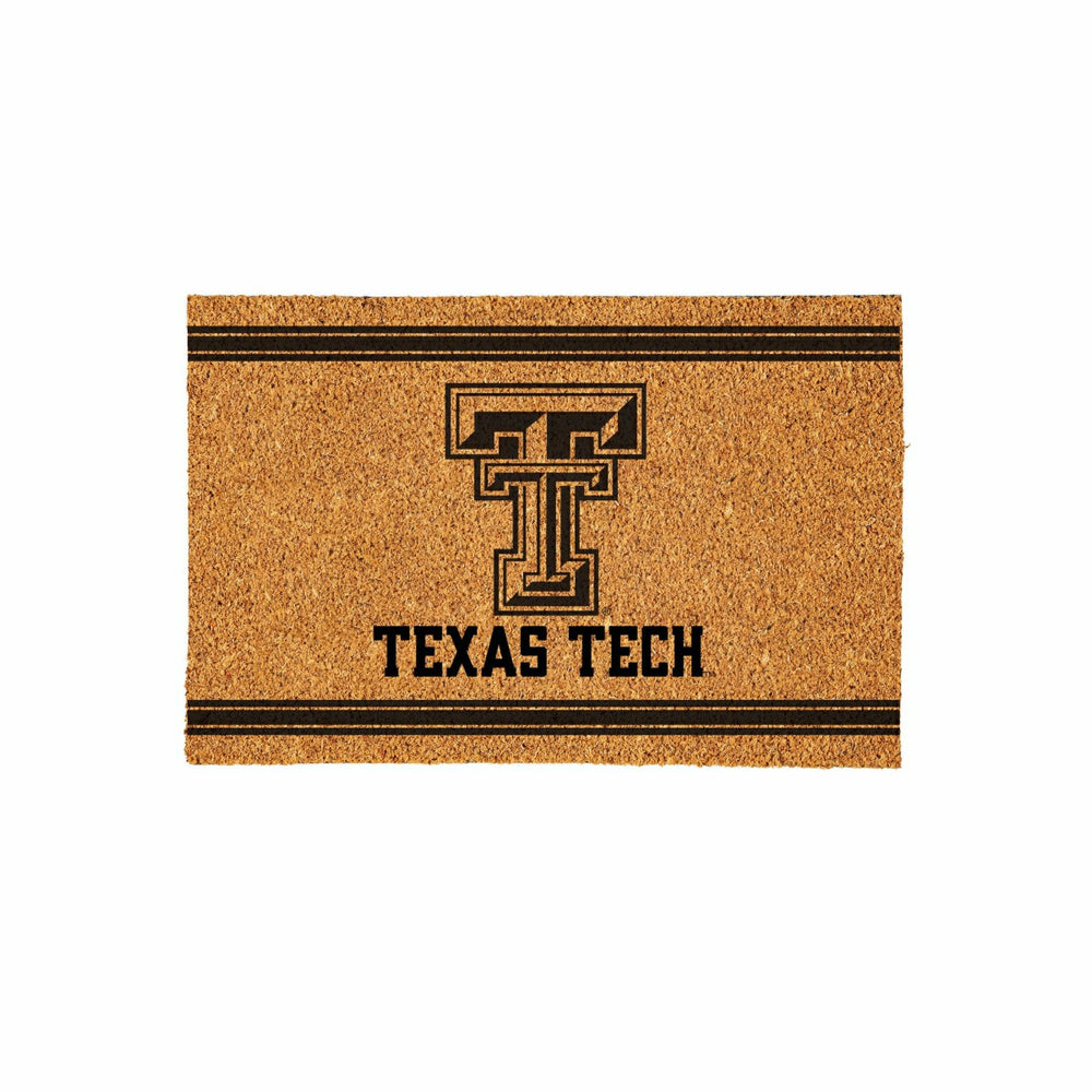 Texas Tech University Large One Color Coir Mat, 36"x24"