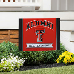 Texas Tech University Coroplast Yard Sign Alumni