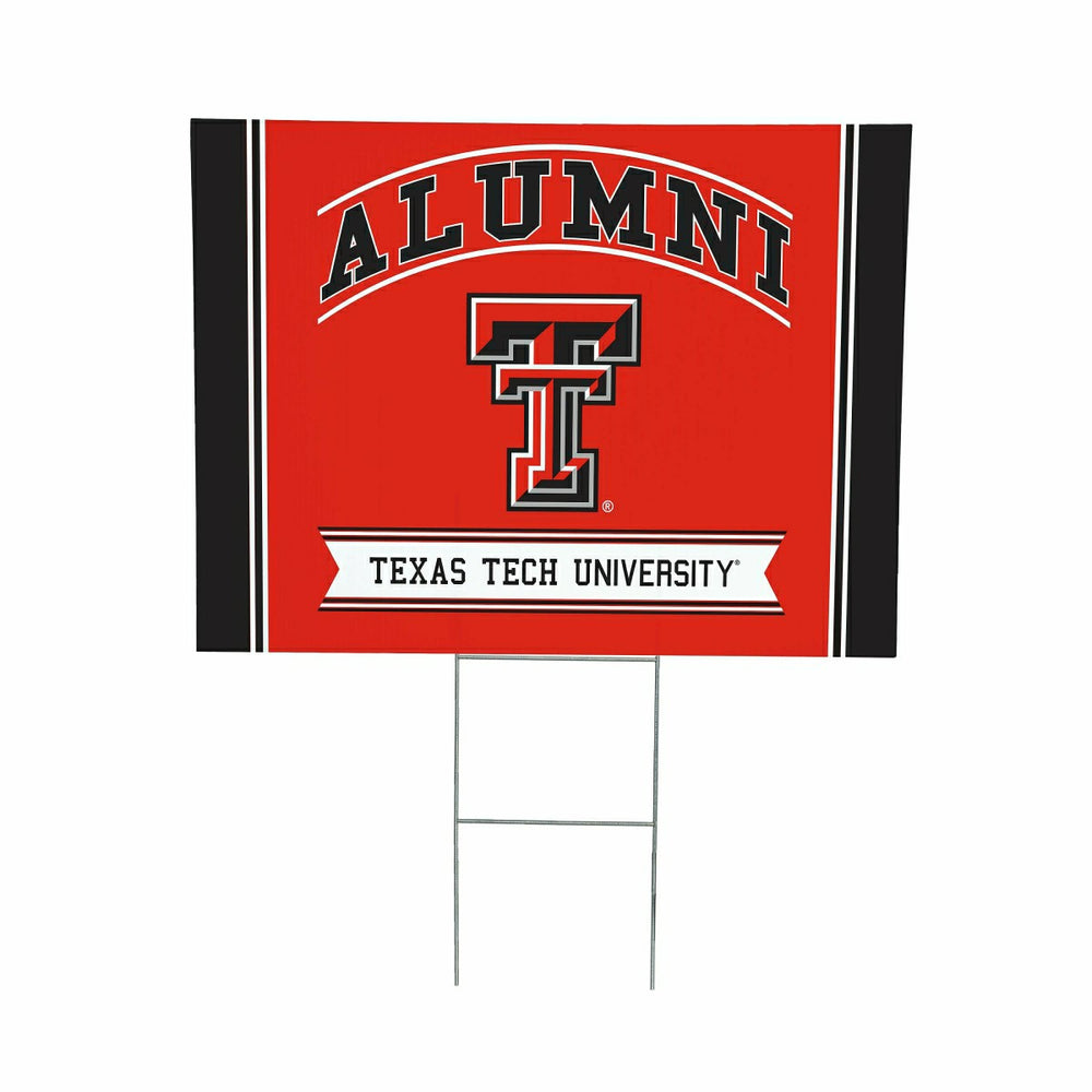 Texas Tech University Coroplast Yard Sign Alumni