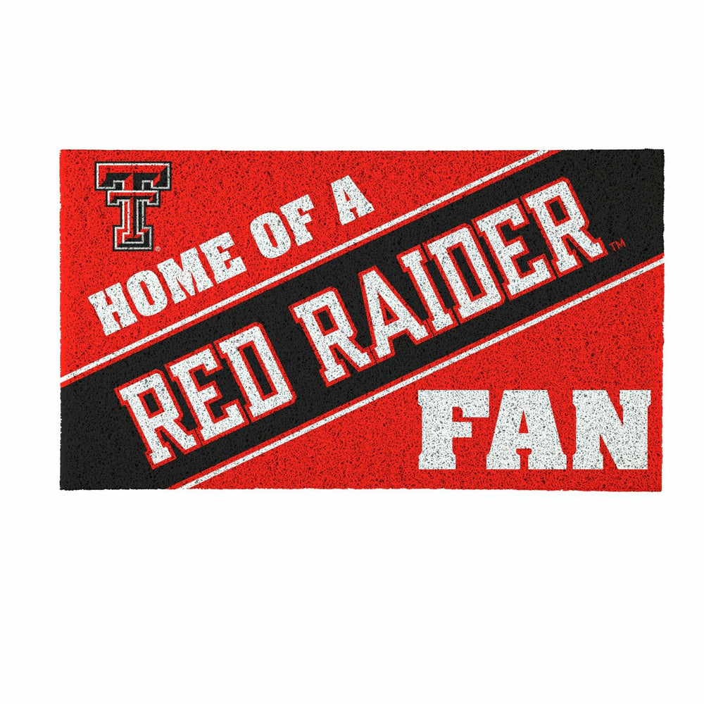 Texas Tech University, PVC Mat COLOR, Home of a Fan