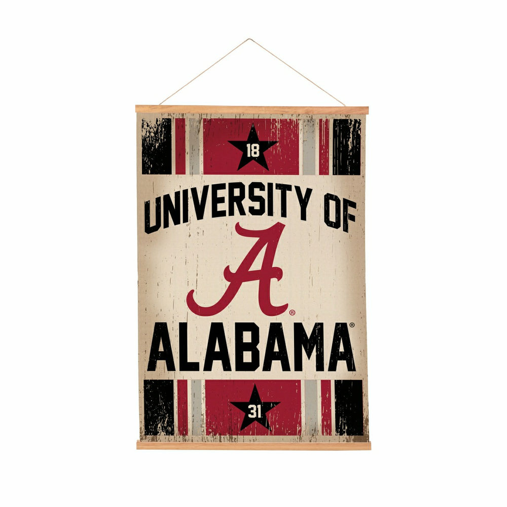 University of Alabama, Canvas Wall Tapestry, Medium, 36x24