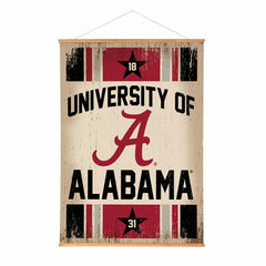 University of Alabama, Canvas Wall Tapestry, Large, 54x36