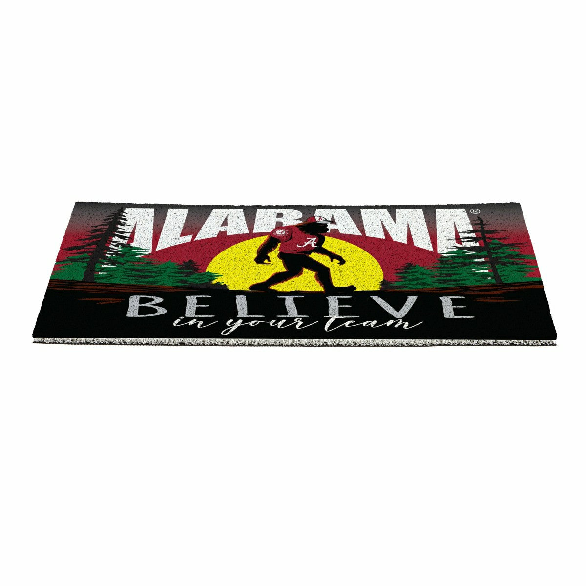 University of Alabama Bigfoot PVC Mat, 28"x16"
