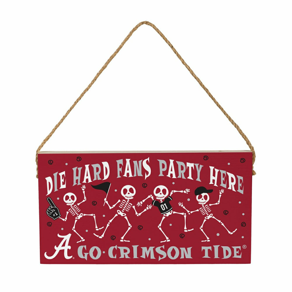 University of Alabama Halloween Wood Wall Sign, 6x11