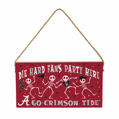 University of Alabama Halloween Wood Wall Sign, 6x11