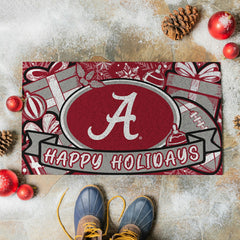 University of Alabama Holiday PVC Mat, 28"x16"