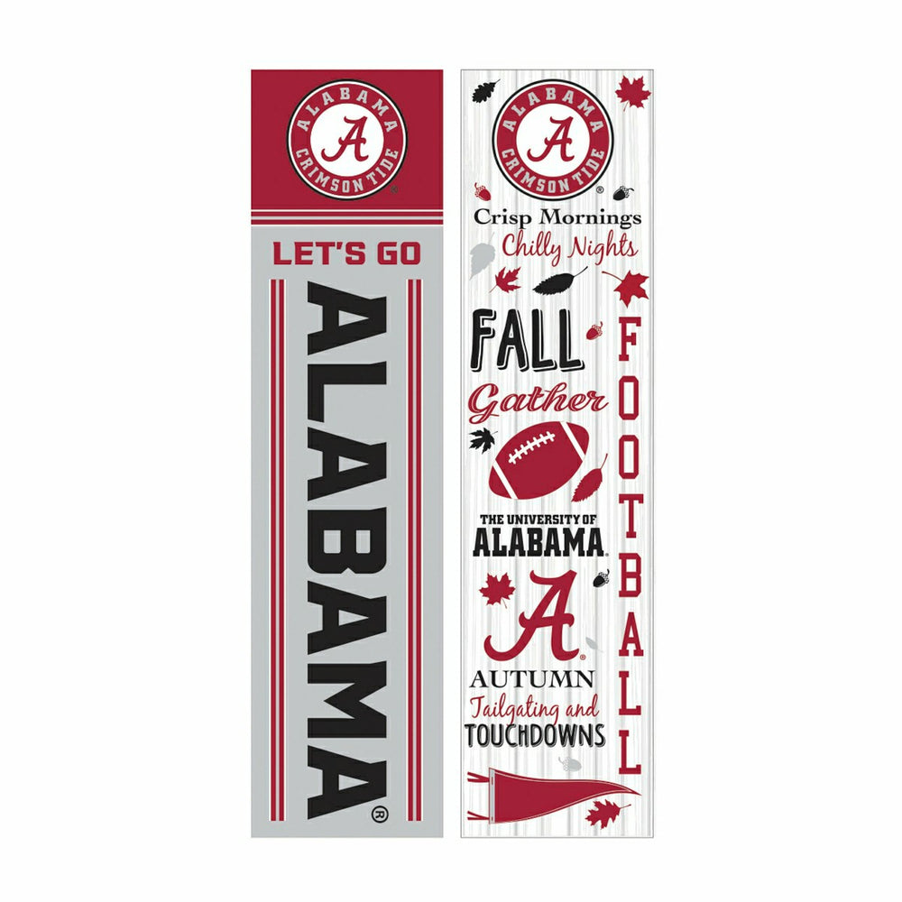 46" Double Sided Leaner, University of Alabama, Fall Seasonal