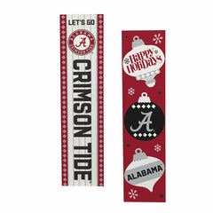 47" Double Sided Leaner, University of Alabama, Christmas