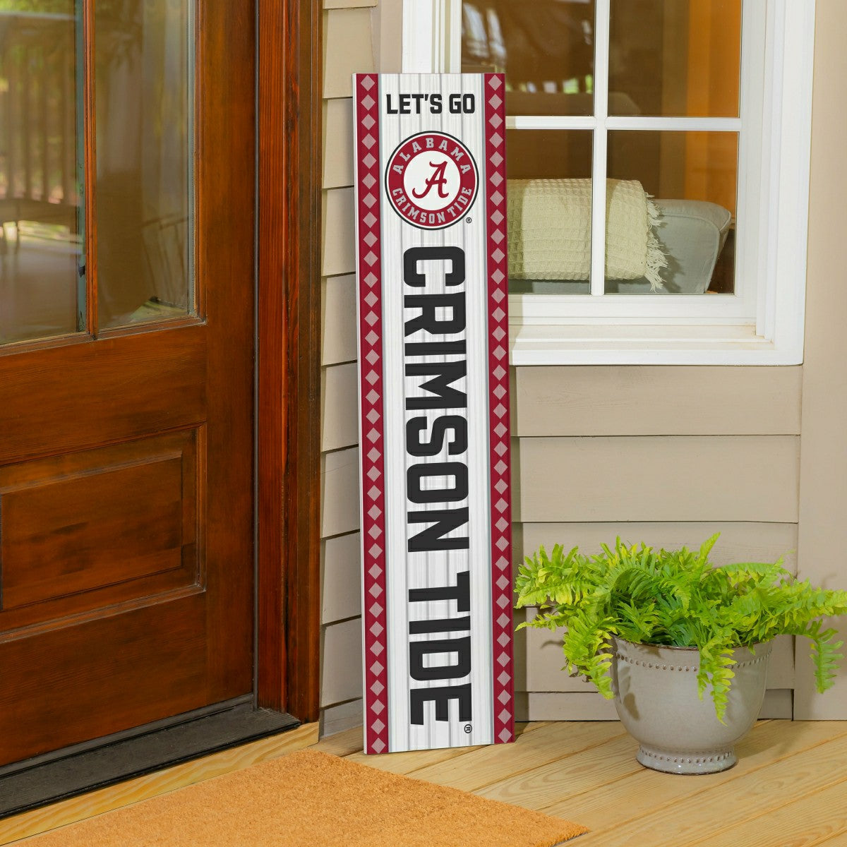 47" Double Sided Leaner, University of Alabama, Christmas