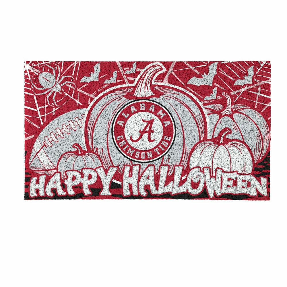 University of Alabama Halloween PVC Mat, 28"x16"